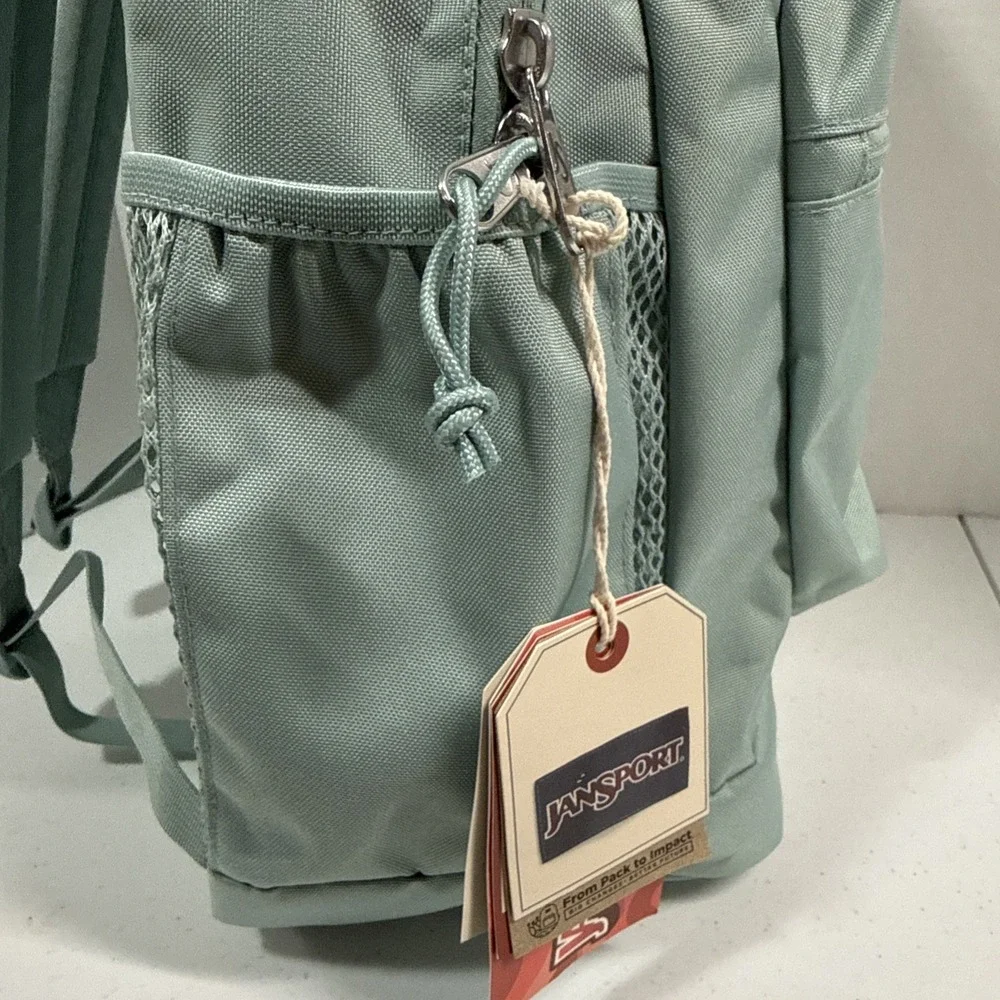 JanSport Cross Town Plus Backpack  - Faded Sage NEW